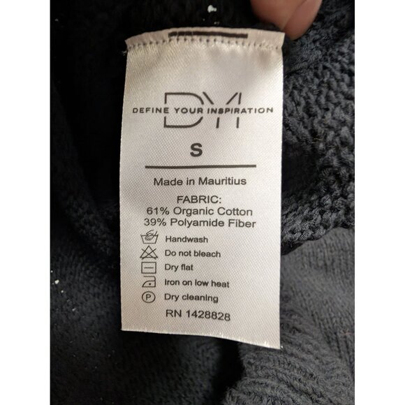 DYI Women's Sweater Short Black Size S - Picture 2 of 5